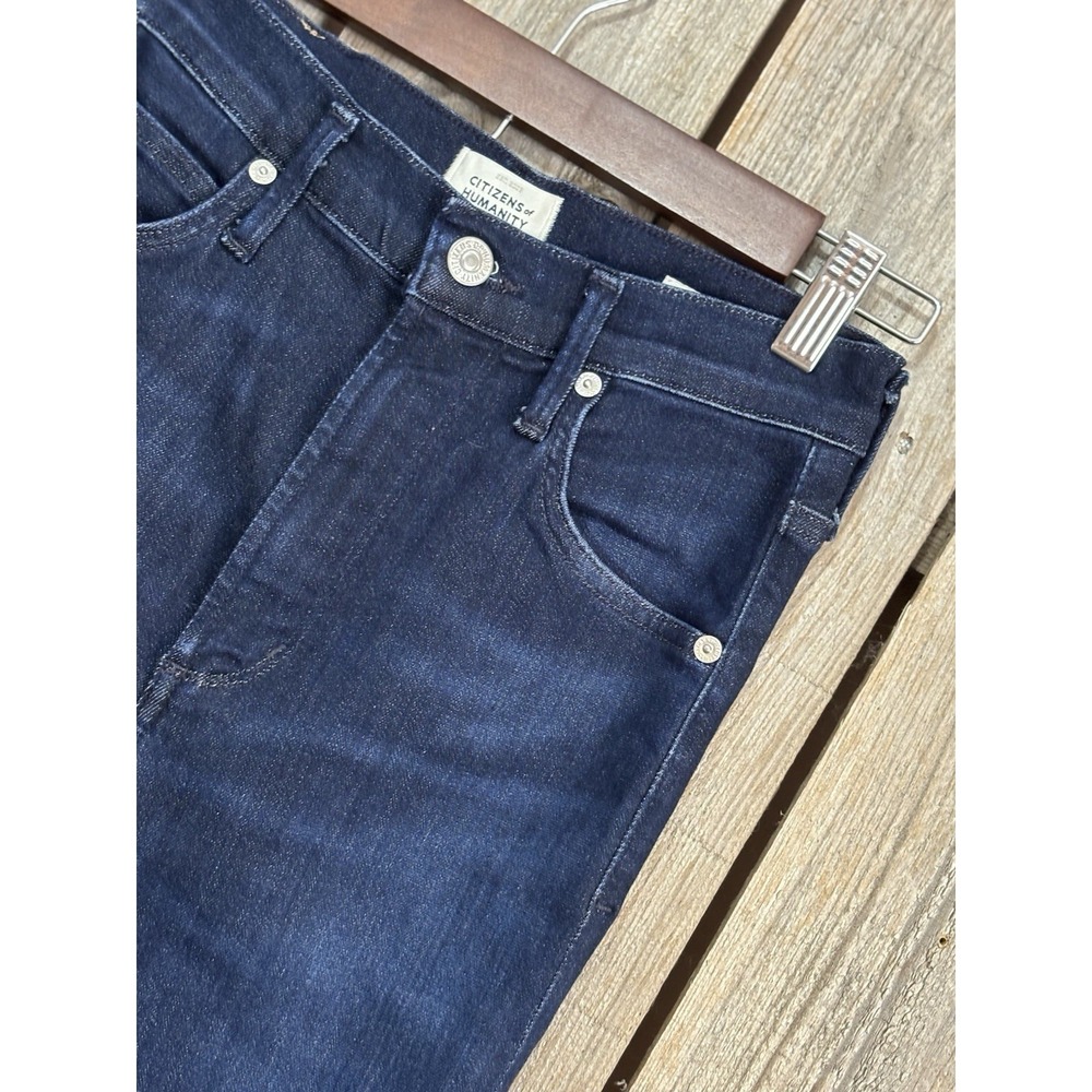 Citizens of Humanity Chrissy High Rise Dark Wash Jeans 26 x 28 Premium